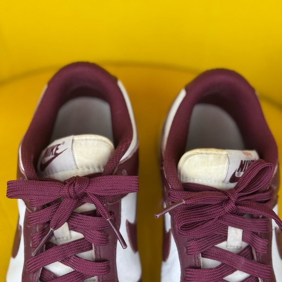 Vintage 1999 Nike Dunk Low White Team Red No Box Size 7.5 - Picture 6 of 11